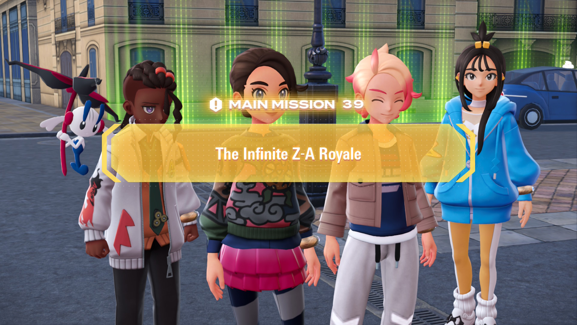 You and Urbain/Taunie tell Jett and Vinnie your wish, to let the Z-A Royale continue indefinitely.