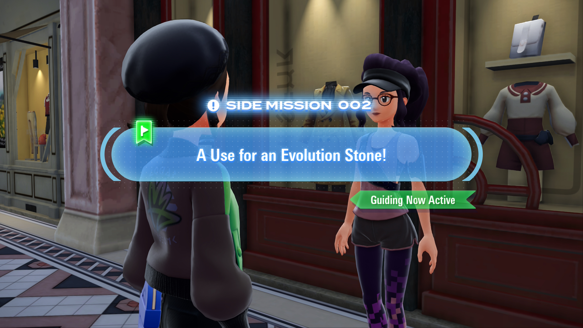Tracie asks you for a Pikachu so she can test Thunder Stone evolution, and she'll give you a Heracross in exchange. Tracie asks you for a Pikachu so she can test Thunder Stone evolution, and she'll give you a Heracross in exchange.