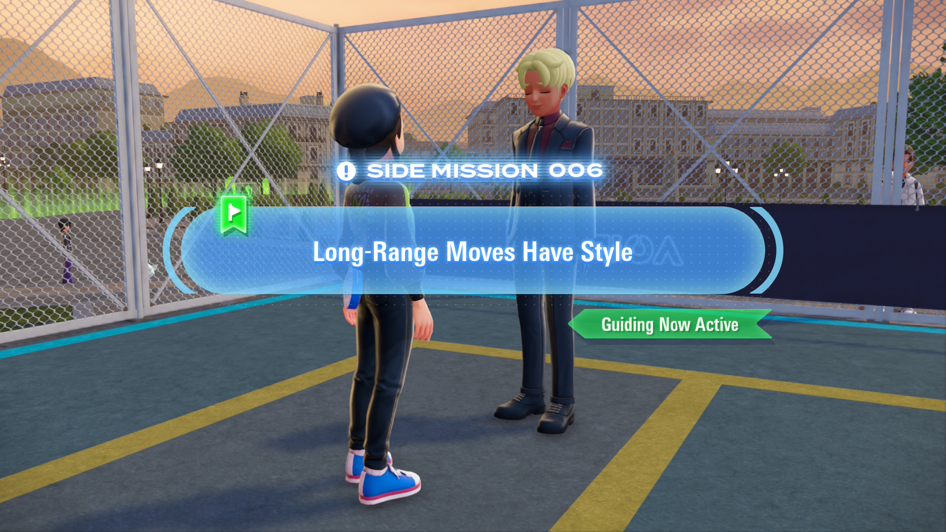 Distan believes that his style of using only long-range moves is superior. Distan believes that his style of using only long-range moves is superior.