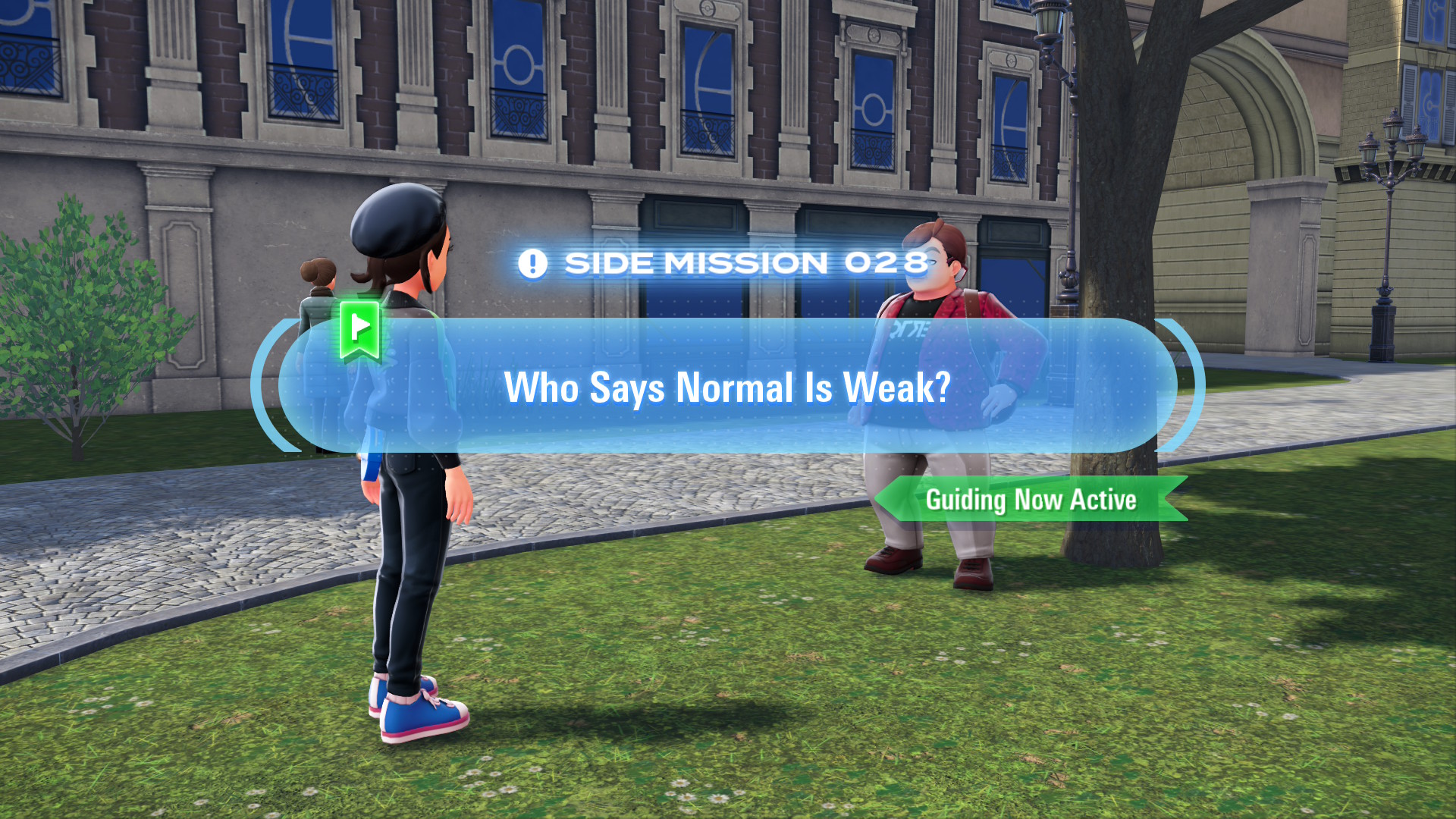 Marnole is convinced that Normal is the best type, and challenges you to a battle to prove it. Marnole is convinced that Normal is the best type, and challenges you to a battle to prove it.