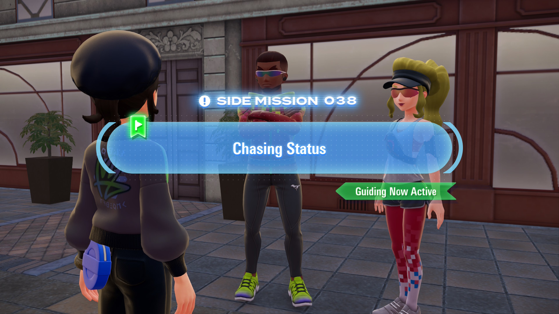 Maxen and Deb challenge you to a battle to show you their status-affecting moves.