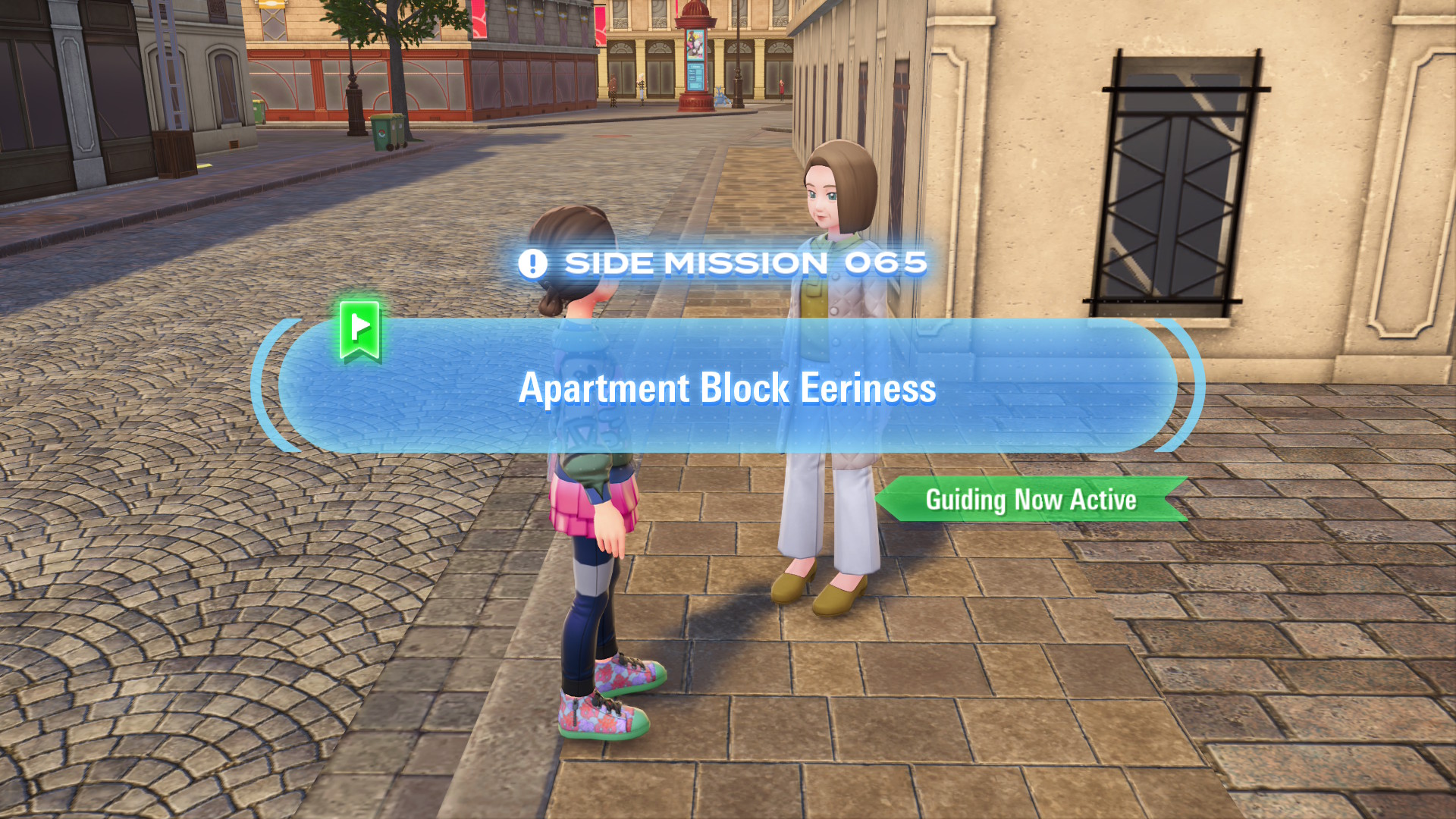 Ante asks you to investigate the strange goings on at her apartment block.