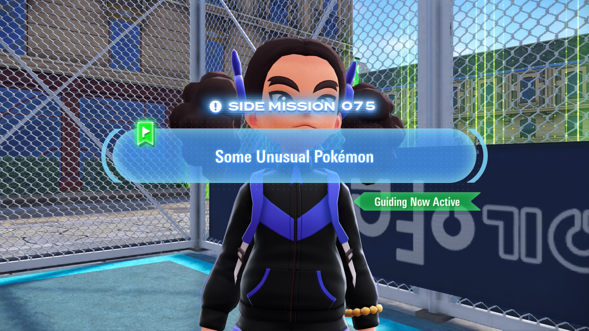 Touri claims to have unusual Pokémon on her team and she challenges you to a battle to prove it.