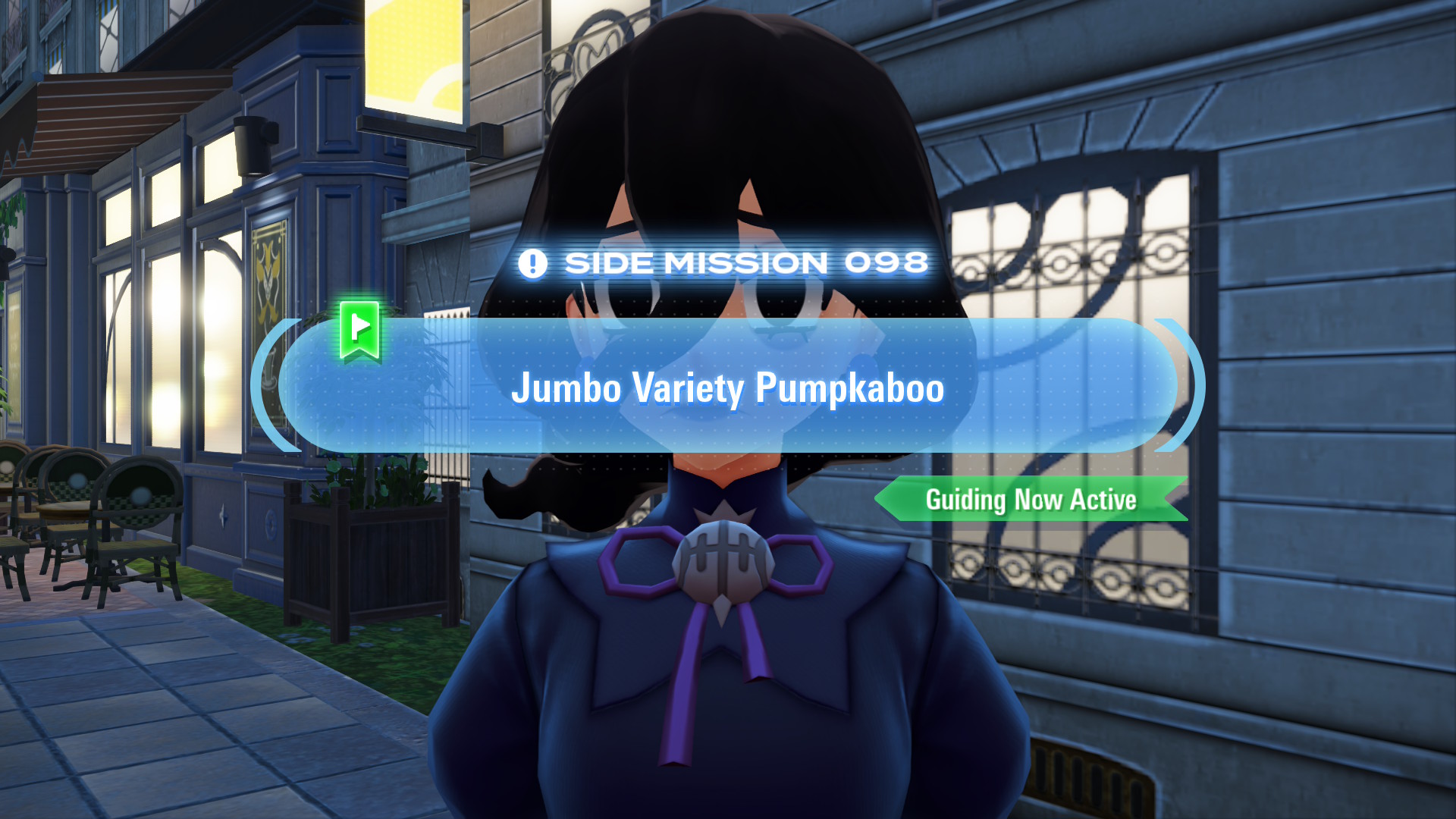 Taille asks you to find a Jumbo Variety Pumpkaboo in Wild Zone 15 at night, but it can't be an alpha.