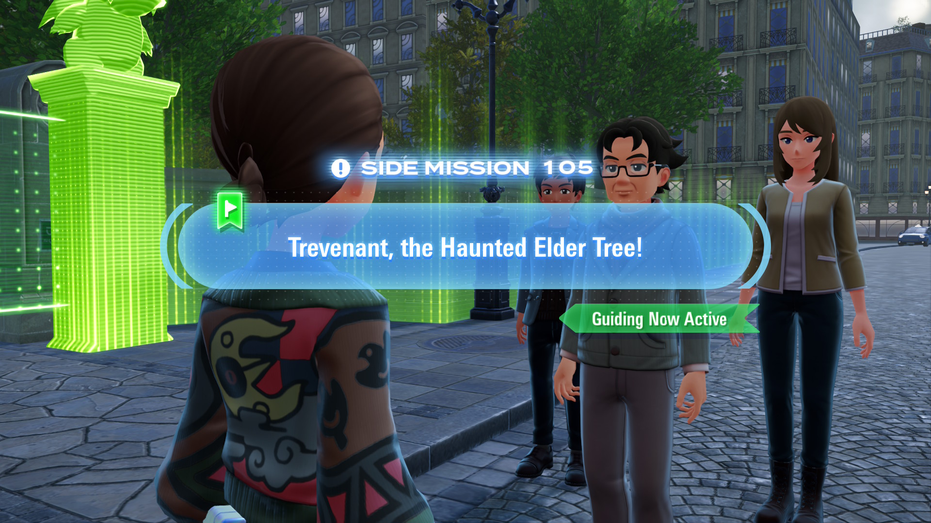 The Director needs your help finding a Trevenant for his horror film.