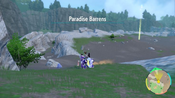 You go to the northwest part of the land of Kitakami to meet up with Kieran at the Paradise Barrens.
