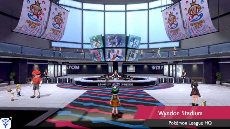 You arrive in Wyndon Stadium to challenge the Gym Leaders in the Champion Cup Finals.