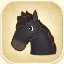 Black Horse from Story of Seasons: Pioneers of Olive Town