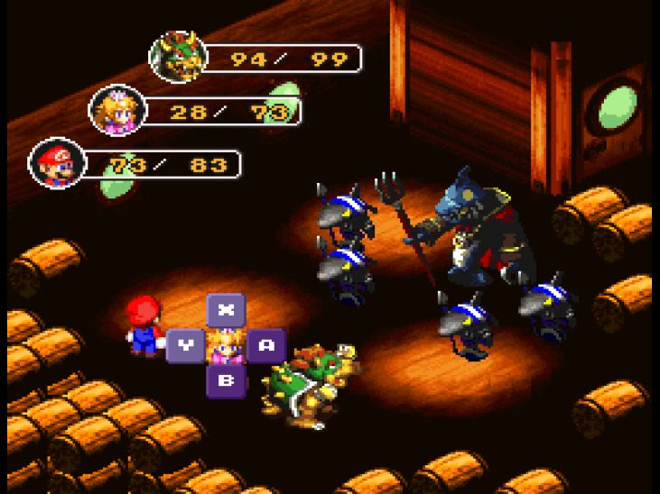 Johnny Boss Johnny Boss Battle - Super Mario RPG Walkthrough and Guide
