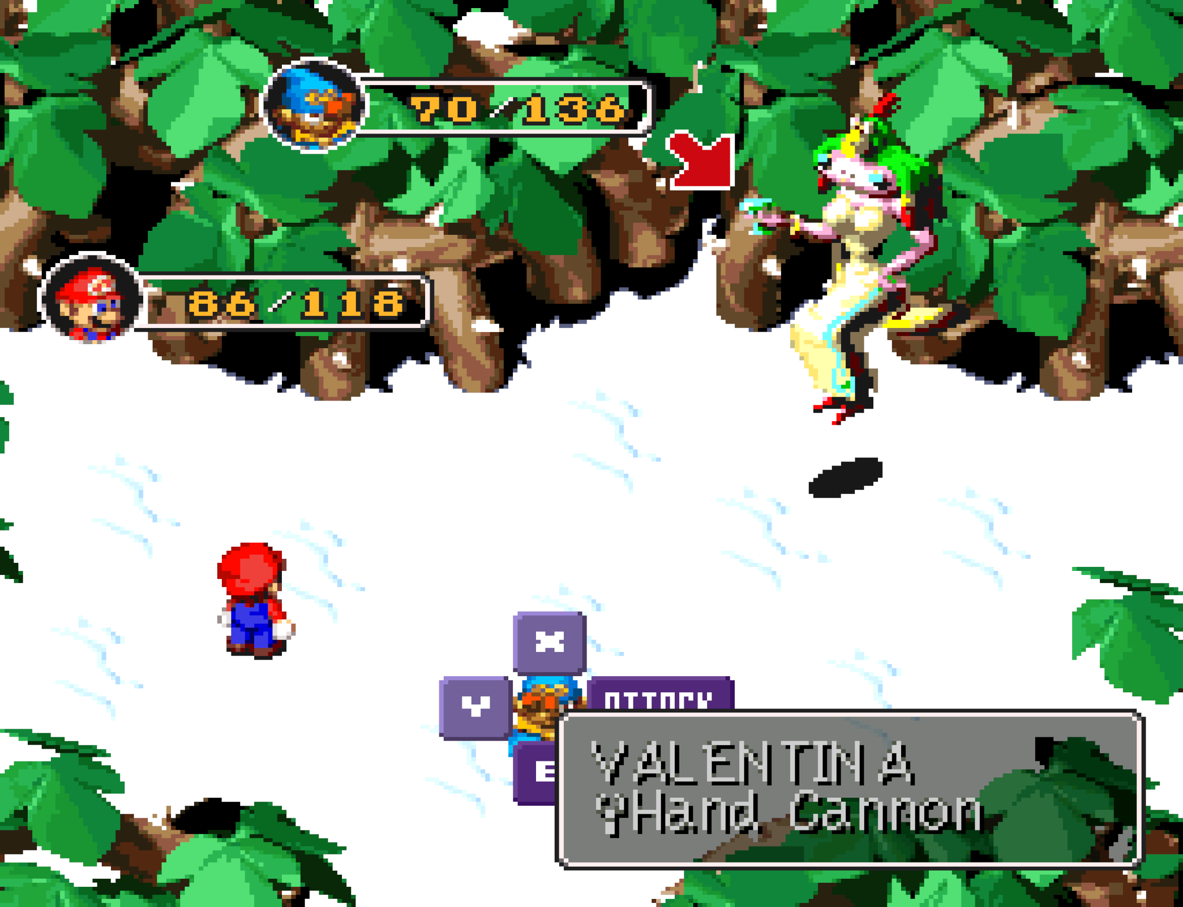 After Valentina runs away from you in Nimbus Castle, you catch up with her in Nimbus Land. After Valentina runs away from you in Nimbus Castle, you catch up with her in Nimbus Land.