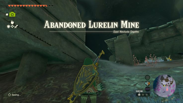 The Abandoned Lurelin Mine is in the part of the Depths that is directly beneath Lurelin Village.