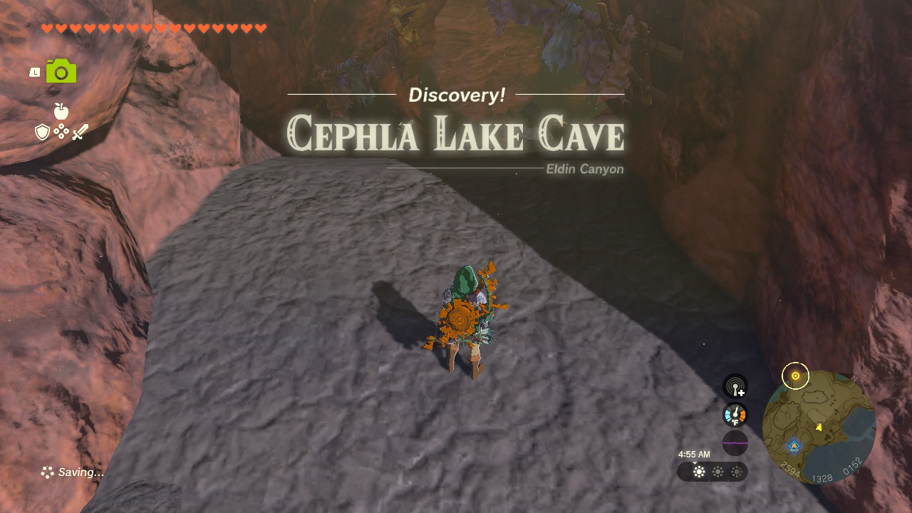 Cephla Lake Cave is in the Eldin Canyon area, north of Foothill Stable. Cephla Lake Cave is in the Eldin Canyon area, north of Foothill Stable.
