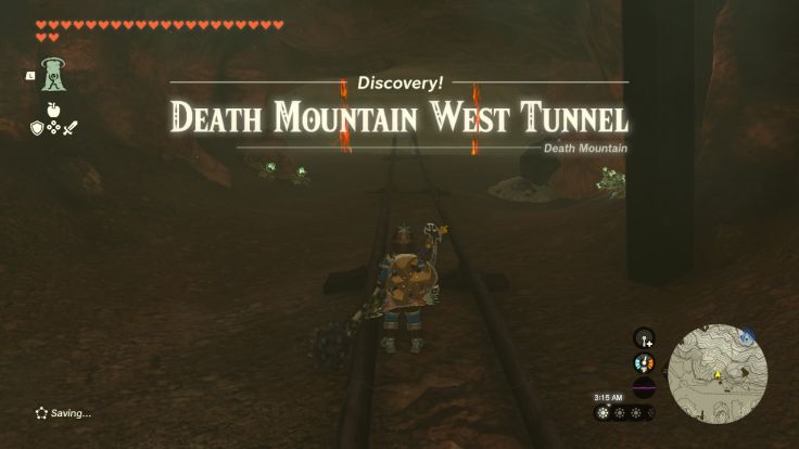 Death Mountain West Tunnel is west of the Death Mountain Chasm, northwest of Sitsum Shrine.