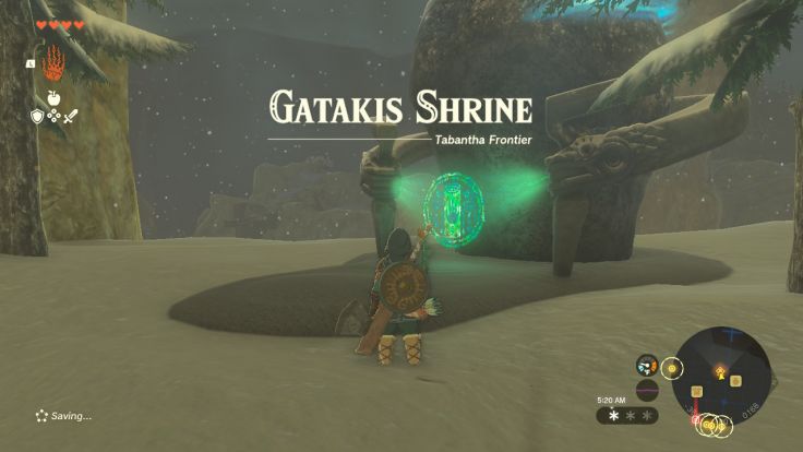Gatakis Shrine is located in Rito Village, in the Tabantha Frontier area.