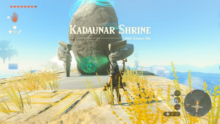 Kadaunar Shrine is in the South Eldin Sky Archipelago, which can be reached by using the Eldin Canyon Skyview Tower.