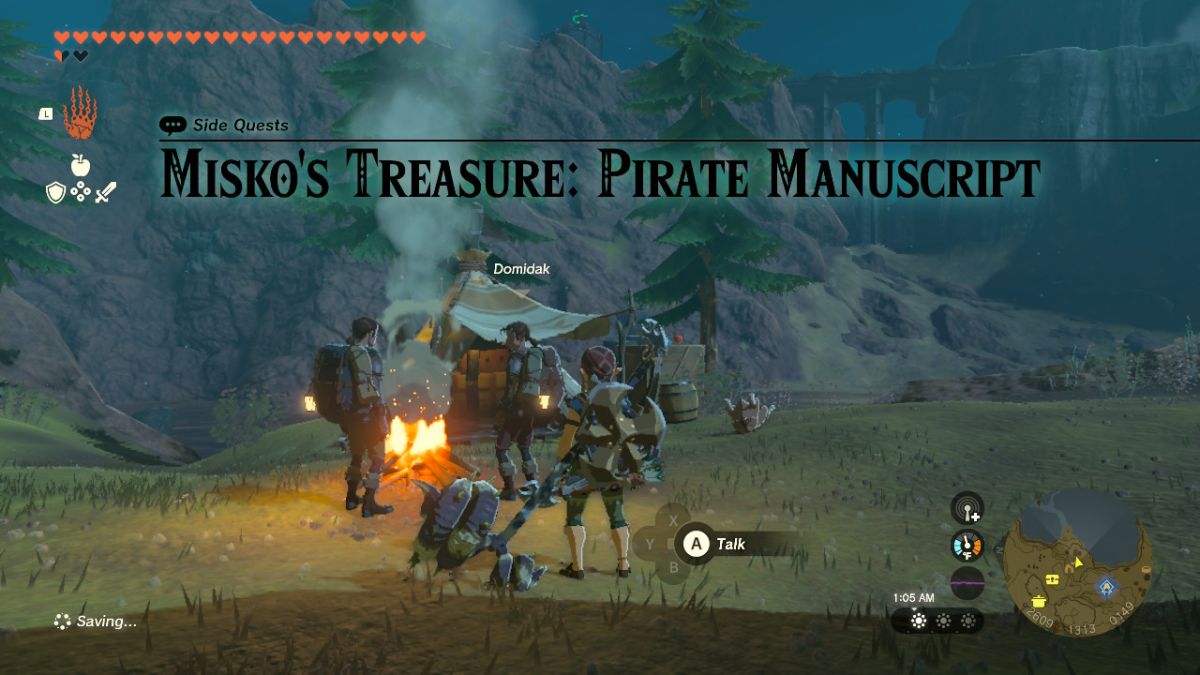 Misko’s Treasure: Pirate Manuscript - The Legend of Zelda: Tears 