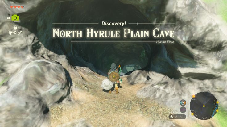 You can find North Hyrule Plain Cave southeast of New Serenne Stable, which is near Sinakawak Shrine.