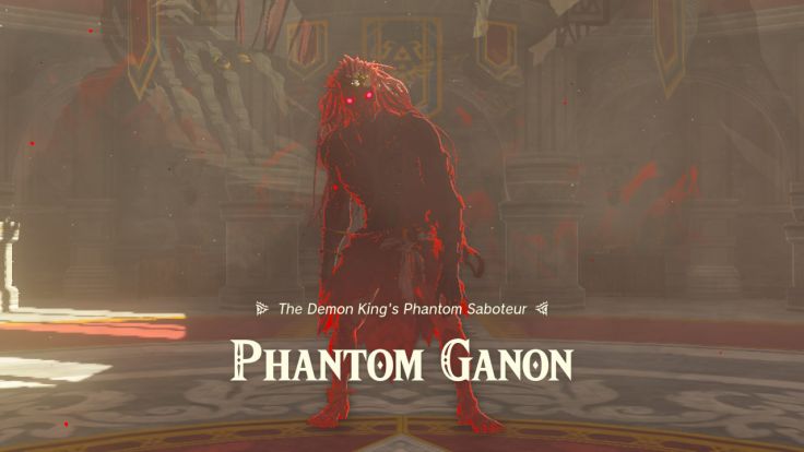 After you try to find Zelda in Hyrule Castle, you are led to the Sanctum, where Phantom Ganon attacks.