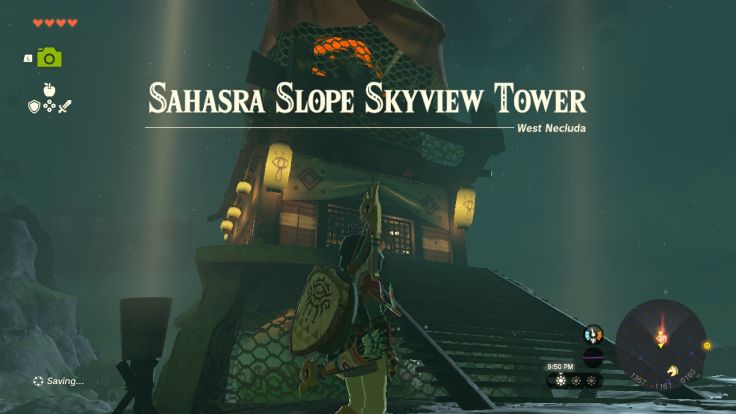 You find Sahasra Slope Skyview Tower in West Necluda, but the door won't open.