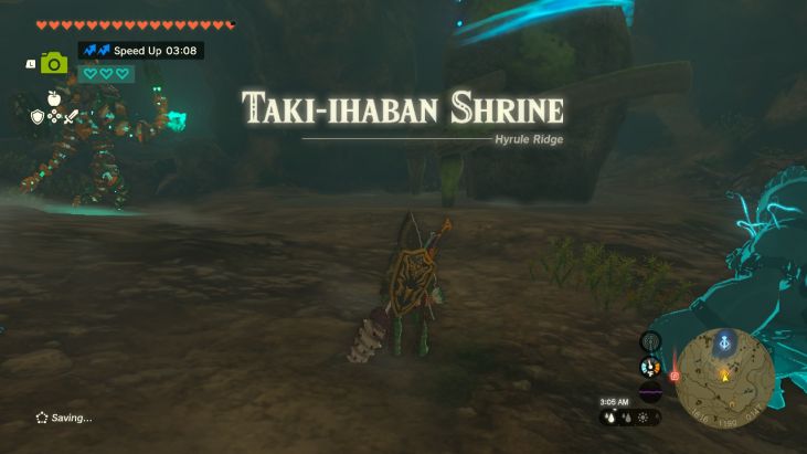 Taki-ihaban Shrine can be found in Lindor's Brow Cave.