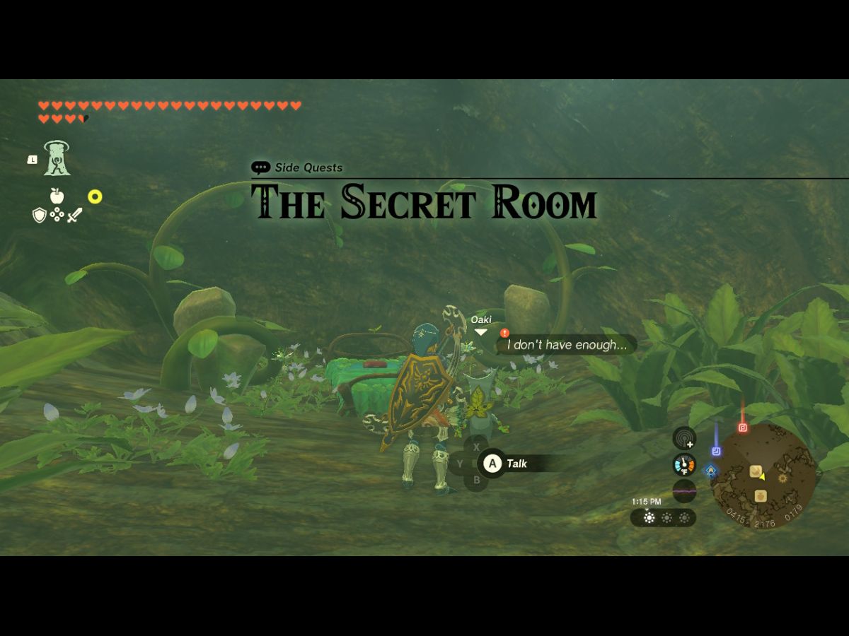 The Secret Room - The Legend of Zelda: Tears of the Kingdom Guide