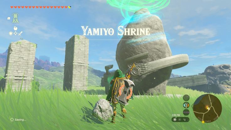 You can find Yamiyo Shrine northeast of Lookout Landing. There you will be trained in throwing materials.