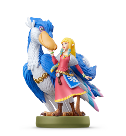 Zelda and Loftwing amiibo