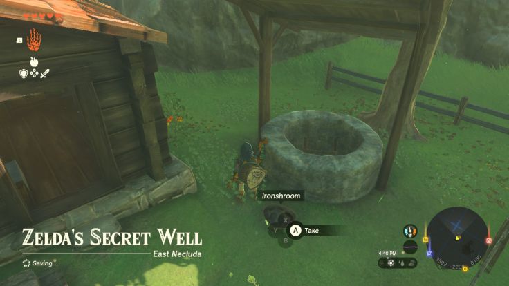 Zelda's Secret Well can be found in Hateno Village, behind the house that Zelda used there.