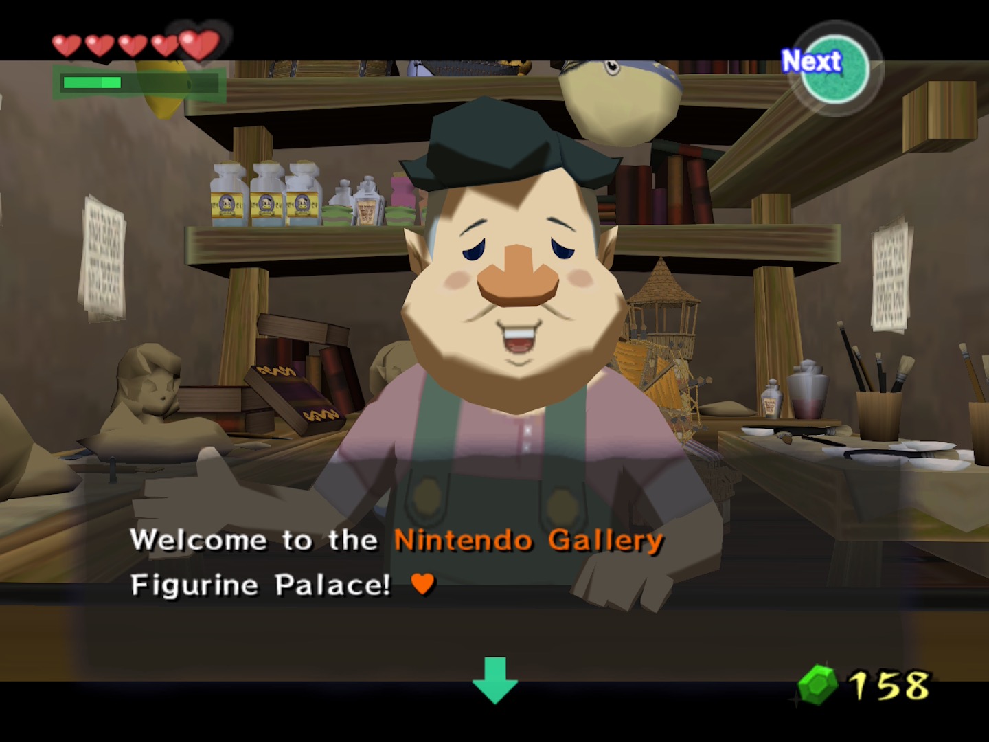 You can unlock the Figurine Gallery as soon as you get the Deku Leaf in the Forest Haven. You can unlock the Figurine Gallery as soon as you get the Deku Leaf in the Forest Haven.