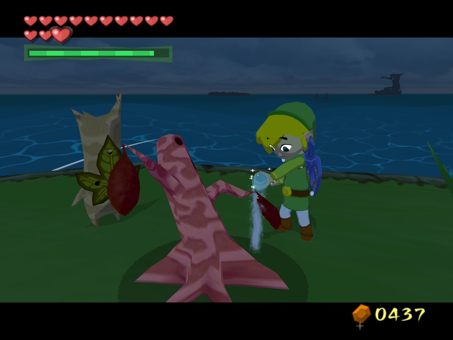 A guide on how to find the withered deku trees and revive them with forest water before time runs out.